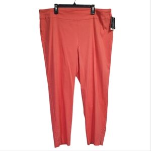 Counterparts Vibrant Coral Ankle Pants